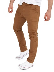 WOTEGA Herren Stoffhose Chino Style Glenn Khaki/Braun/Beige
