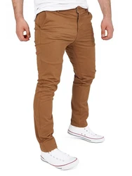 WOTEGA Herren Stoffhose Chino Style Glenn Khaki/Braun/Beige