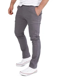 WOTEGA Herren Stoffhose Chino Style Glenn Hellgrau/Dunkelgrau/Grau/Khaki