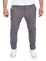 WOTEGA Herren Stoffhose Chino Style Glenn Hellgrau/Dunkelgrau/Grau/Khaki