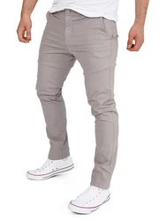 WOTEGA Herren Stoffhose Chino Style Glenn Khaki/Grau/Hellgrau/Beige
