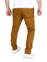 PITTMAN Andrew Chino Herren Hose Slim Fit Khaki/Braun/Beige/Orange