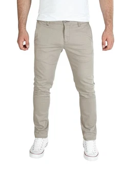 PITTMAN Andrew Chino Herren Hose Slim Fit Khaki/Beige PITTMAN Andrew Chino Herren Hose Slim Fit Khaki/Beige