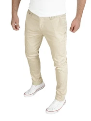 PITTMAN Andrew Chino Herren Hose Slim Fit Khaki/Beige