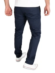 PITTMAN Andrew Chino Herren Hose Slim Fit Dunkelblau/Blau/Hellblau