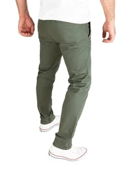 PITTMAN Andrew Chino Herren Hose Slim Fit Dunkelgrün/Khaki/Grün