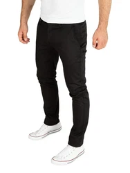 PITTMAN Andrew Chino Herren Hose Slim Fit Schwarz/Khaki