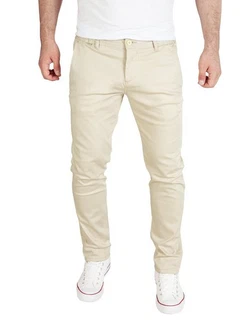PITTMAN Andrew Chino Herren Hose Slim Fit Khaki/Beige