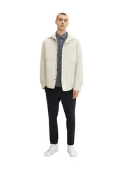 TOM TAILOR Hemd T-Shirt Hellblau/Dunkelblau/Blau/Grau