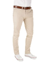 Yazubi Herren Chino Hose Modell Dustin Khaki/Beige