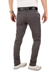 Yazubi Herren Chino Hose Modell Dustin Khaki/Dunkelgrau/Grau/Braun