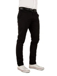 Yazubi Herren Chino Hose Modell Dustin Schwarz/Black