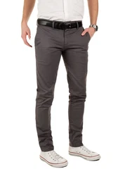 Yazubi Herren Chino Hose Modell Dustin Khaki/Dunkelgrau/Grau/Braun