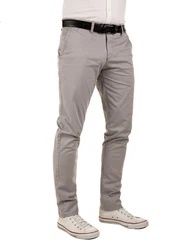 Yazubi Herren Chino Hose Modell Dustin Grau/Hellgrau/Khaki/Beige