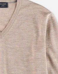 OLYMP V-Ausschnitt Pullover Strick Casual 