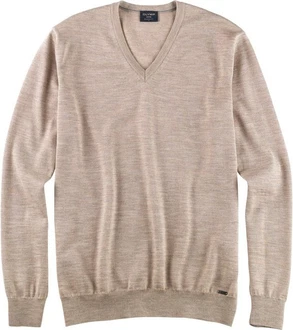 OLYMP V-Ausschnitt Pullover Strick Casual 
