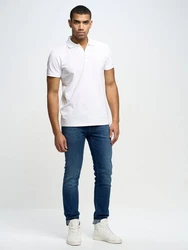 BIG STAR Poloshirt MARKOLINOS weiß