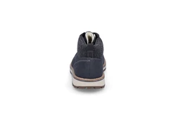 Rieker Herren Schnürboot Winterstiefel blau