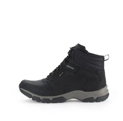 Pius Gabor Schnürstiefel Schwarz/Dunkelblau