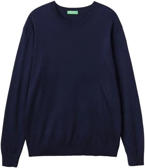 United Colors of Benetton Rundhalspullover im Look