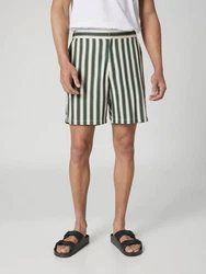 Guido Maria Kretschmer Men Shorts Sascha beige/dunkelgrn
