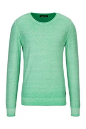 Rundhalspullover INSIDE FADE COTTON - 14 gg