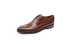 GORDON & BROS Schnürschuh Braun/Bordeaux/Rot/Dunkelrot