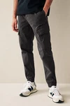 Next Utility-Cargohose Regular Tapered Dunkelgrau/Khaki/Dunkelgrün/Hellgrau/Schwarz