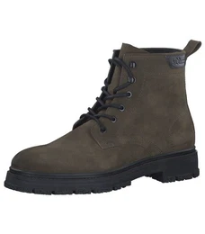 Stiefelette Leder Schnrstiefelette