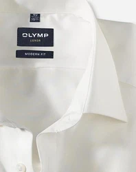 OLYMP Businesshemd Luxor modern fit Creme/Weiß