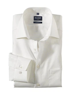 OLYMP Businesshemd Luxor modern fit Creme/Weiß
