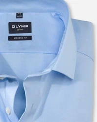 OLYMP Businesshemd Luxor modern fit Hellblau/Blau