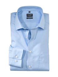 OLYMP Businesshemd Luxor modern fit Hellblau/Blau