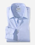 OLYMP Businesshemd Level Five Body Fit Comfort Stretch Hellblau