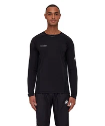 Mammut Longsleeve Aenergy FL Longsleeve Dunkelrot/Dunkelblau/Schwarz