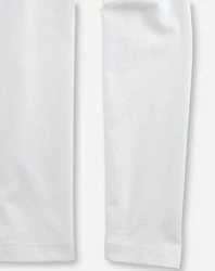 OLYMP Langarmshirt Casual Weiß/Creme/Grau