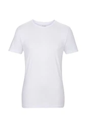 OLYMP T-Shirt Weiß/Creme/Grau