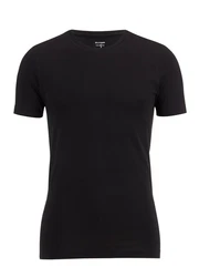 OLYMP T-Shirt Schwarz/Dunkelblau