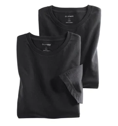 T-Shirt Casual (Packung, 2-tlg., 2er)