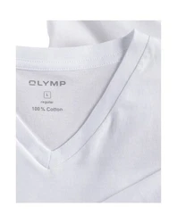 OLYMP T-Shirt Casual Weiß/Grau/Hellgrün/Creme/Hellblau