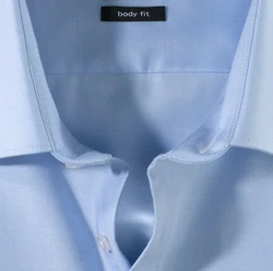 OLYMP Businesshemd Level Five body fit Hellblau/Dunkelblau