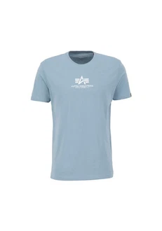 Alpha Industries T-Shirt Basic T ML Blau/Hellblau/Grau