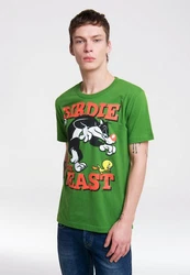 LOGOSHIRT T-Shirt Looney Tunes Sylvester & Tweety Grün/Neonfarben/Mintgrün
