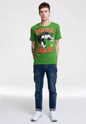 LOGOSHIRT T-Shirt Looney Tunes Sylvester & Tweety Grün/Neonfarben/Mintgrün