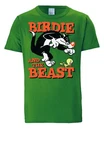 LOGOSHIRT T-Shirt Looney Tunes Sylvester & Tweety Grün/Neonfarben/Mintgrün