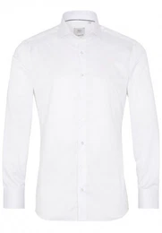 Klassische Bluse 1863 by SLIM FIT Langarm Hemd wei 8005-00-F682