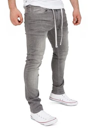 Sweatjeans Jogginghose Herren Jogg in Jeans Steve Stretch Hose in Jogging Jeans Sweathosen Denim