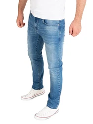 Yazubi Akon Herren Jeans Blau/Hellblau