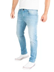 Yazubi Akon Herren Jeans Hellblau/Blau