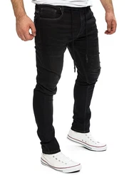 Yazubi Herren Jogger Erik Jeans Schwarz